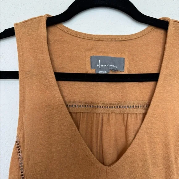 Anthropologie Tiered Ladder Lace Top - Picture 7 of 10